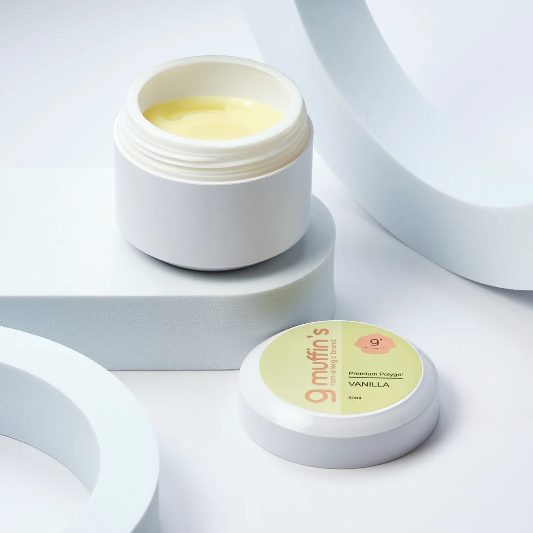 Polygel – Vanilla - Collezione Premium - 9Muffins