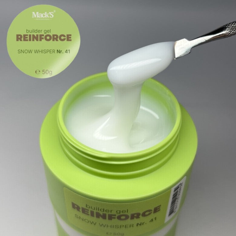 Reinforce Builder Gel Snow Whisper 41 - 50g - Mack's
