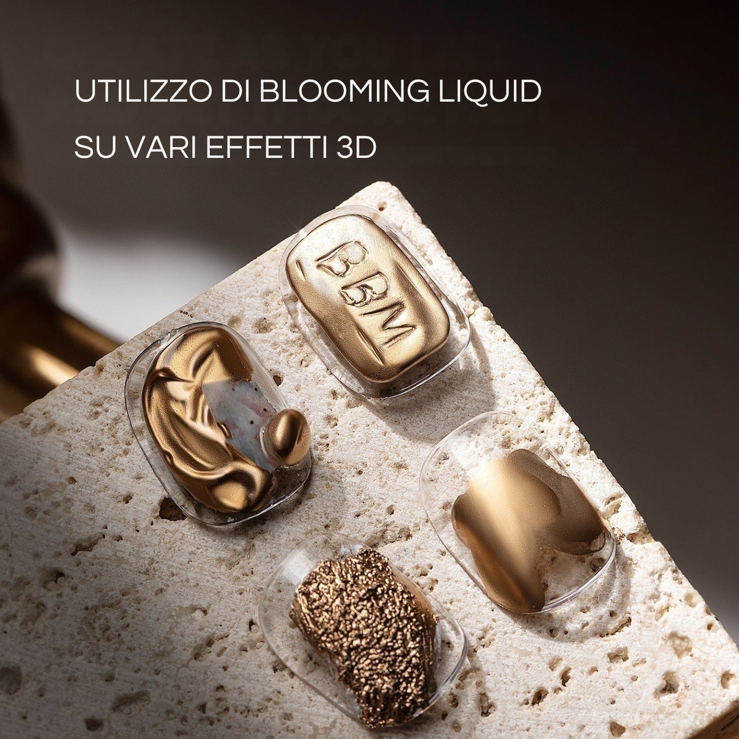 Effetti realizzabili con Blooming Liquid Gulauri - Sfumature artistiche e decorazioni nail art