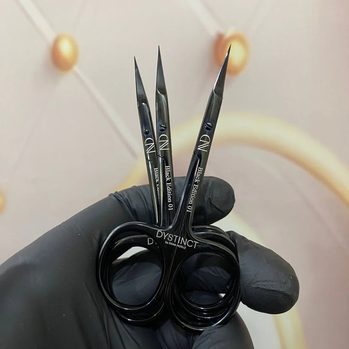 Forbicine per cuticole Black Edition 01 - Dystinct