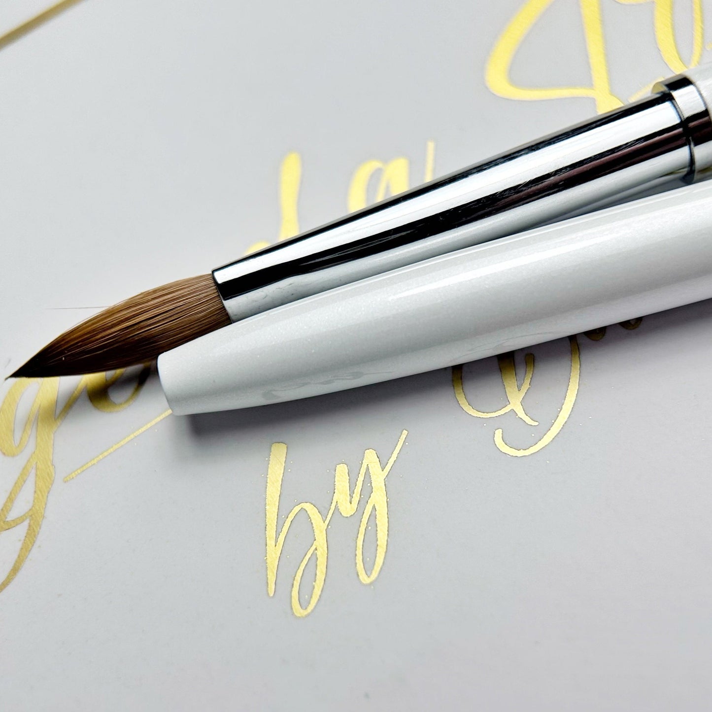 Pennello Acrygel n10 Dana Moruz, strumento professionale per modellazione e ricostruzione unghie facile da usare