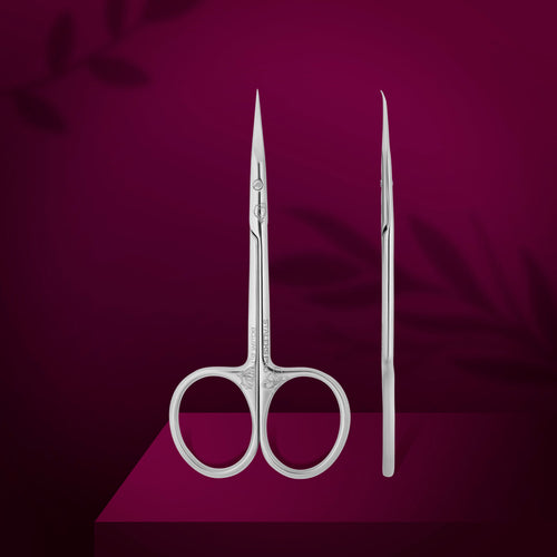 Forbici professionali STALEKS con uncino per cuticole EXCLUSIVE MAGNOLIA [SX-23/1]