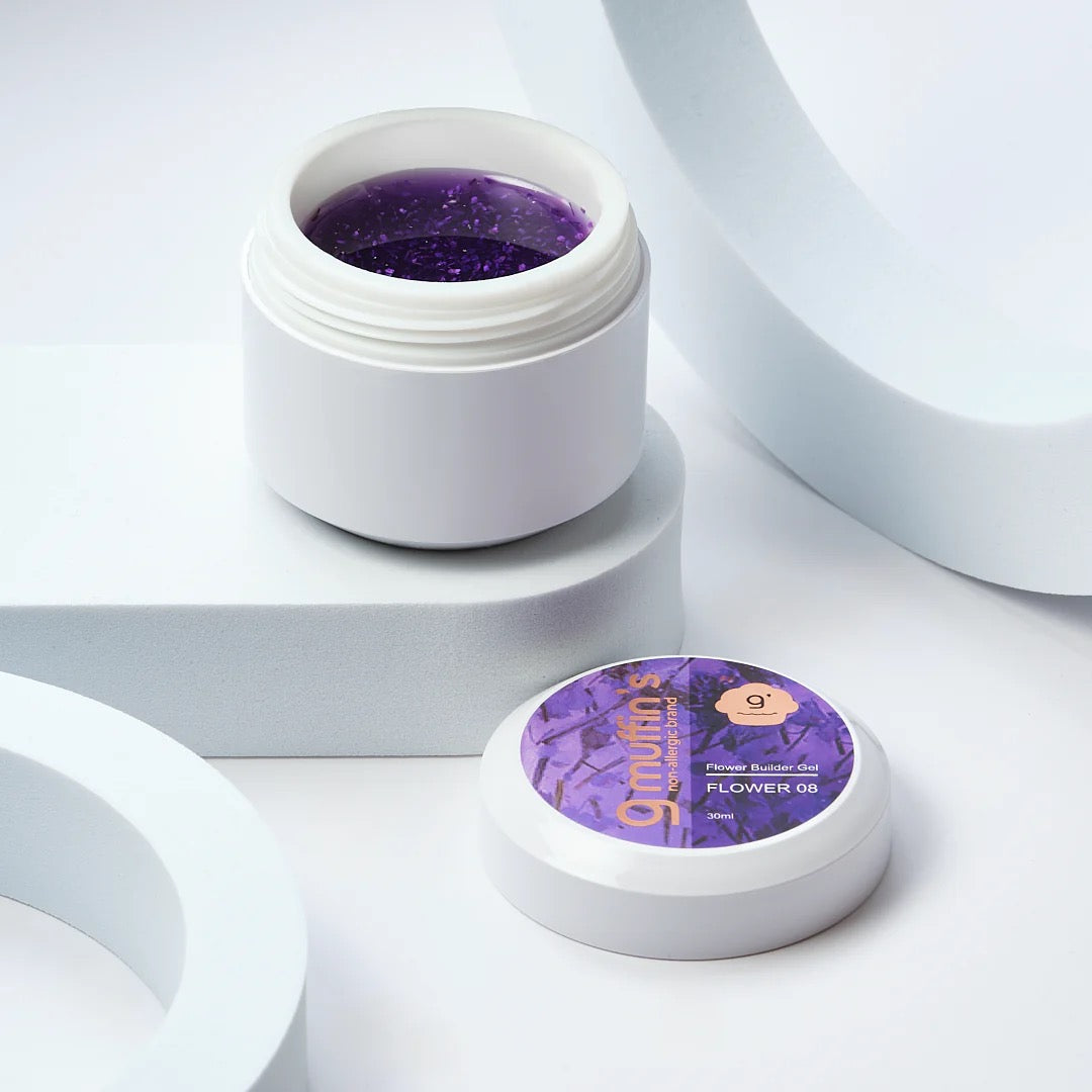 Builder Gel - Flower 08 - 30 ml – 9Muffins