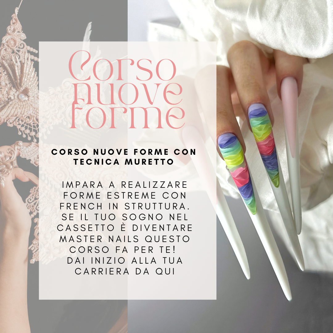 Impara a realizzare forme estreme con french in struttura.