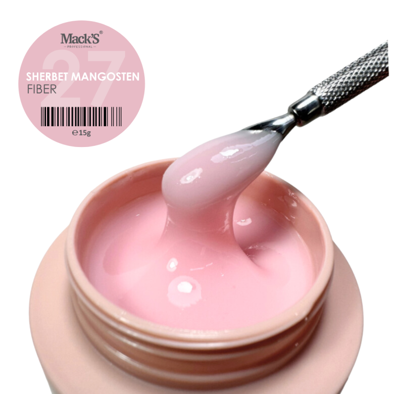 Fiber Sherbet Mangosten 27 - 50g - Macks