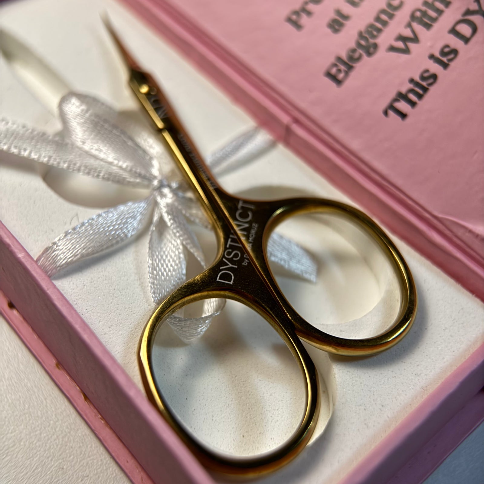 Forbicine per cuticole Gold Edition 01 - Dystinct