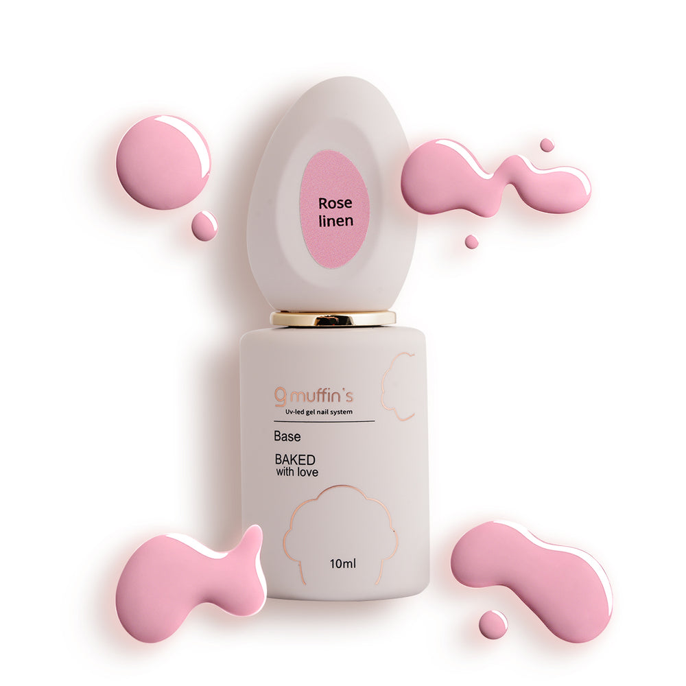 Base Rubber - Rose Linen, 10ml - 9muffin’s