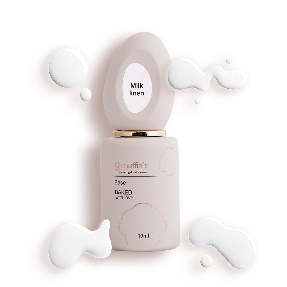 Base Rubber - Milk Linen 10ml - 9muffin’s