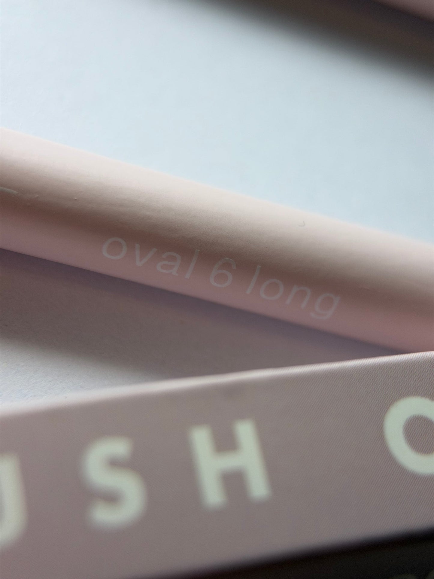 Pennello gel ovale 6 lungo