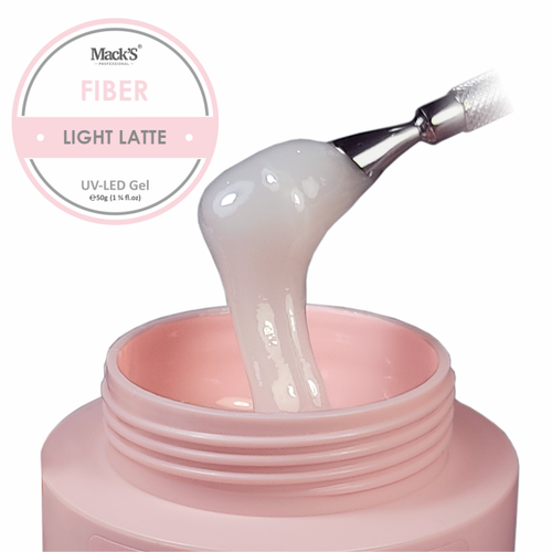 Fiber gel Light Latte 13 - 50g - Macks