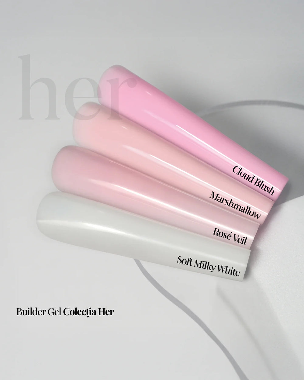 Builder gel ROSÉ VEIL - 15ml - Her