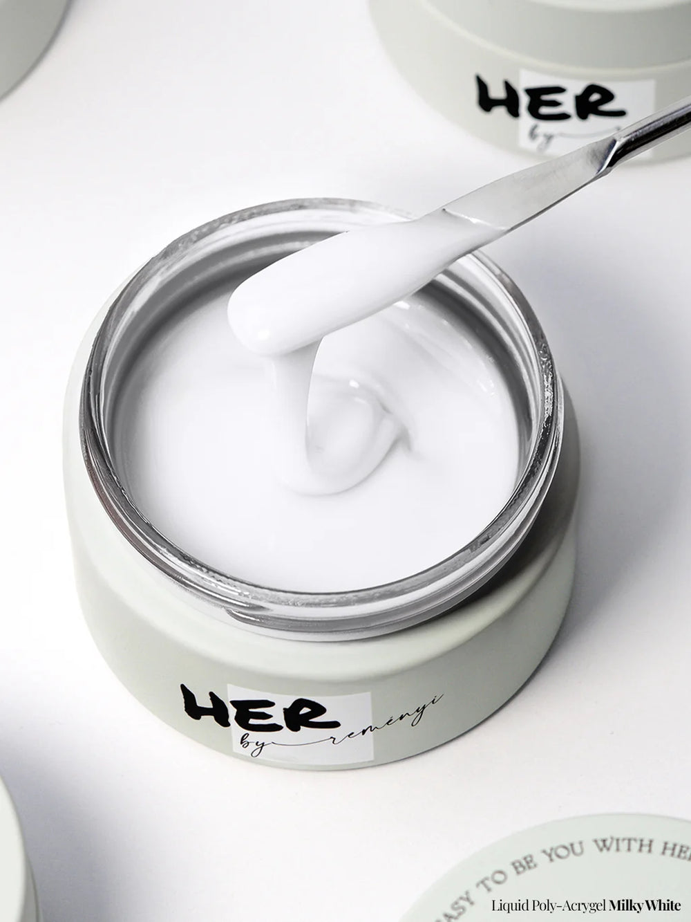 Liquid Poly-Acrygel - MILKY WHITE - 50ml - Her