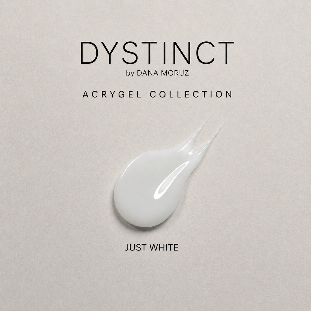 Polygel Just White ( Bianco latte)  - 60g - Dystinct