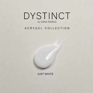 Polygel Just White ( Bianco latte)  - 60g - Dystinct