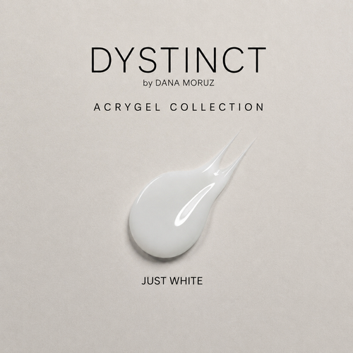 Polygel Just White ( Bianco latte)  - 60g - Dystinct