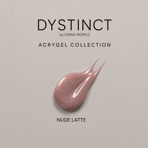 Polygel Nude Latte - 30gr - Dystinct