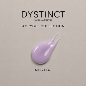 Polygel Milky lilla - 30g - Dystinct