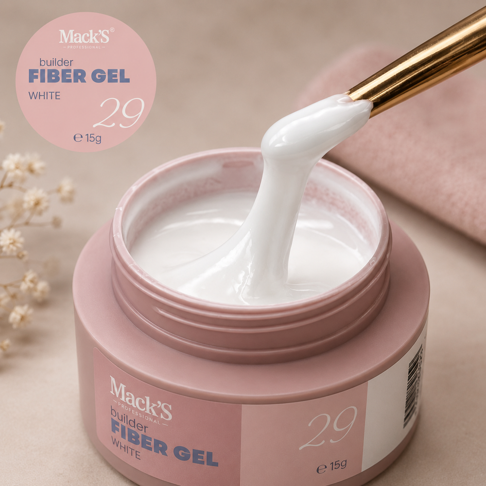Fiber gel White 29 - 15g - Macks