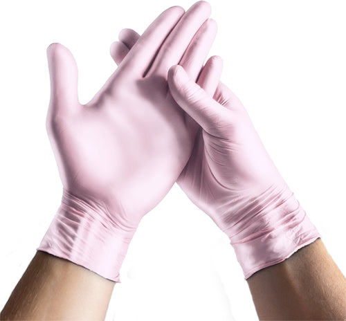 Guanti - Rosa perlato 100pz
