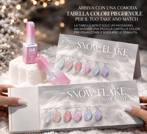 Set Base Rubber 6 Colori con Espositore – BBM Snowflake