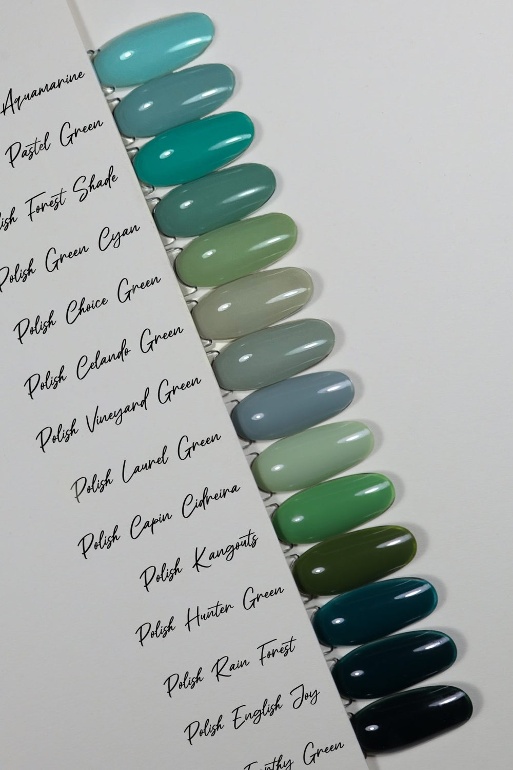 GEL POLISH GREEN CYAN - Yas