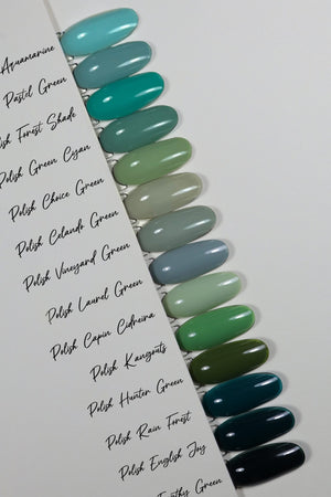 GEL POLISH GREEN CYAN - Yas
