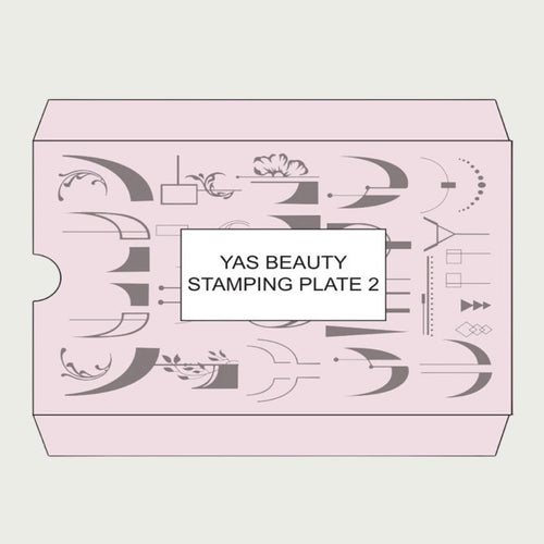 Nail stamp n'2 - Yas