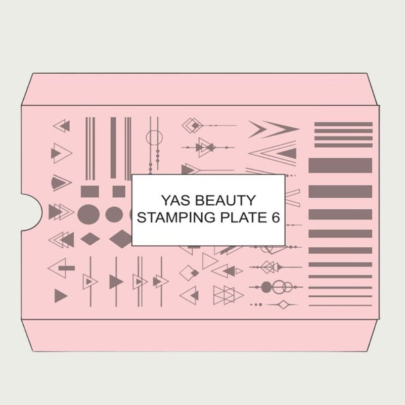 Nail stamp n'6 - Yas