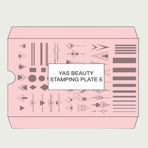 Nail stamp n'6 - Yas