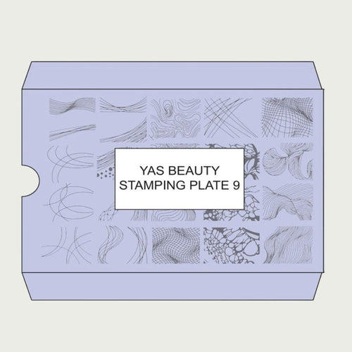 Nail stamp n'9 - Yas