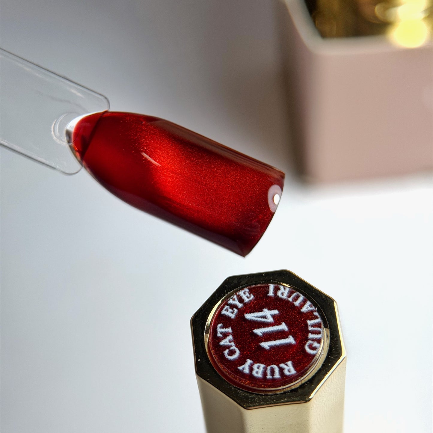 Ruby cat eye set da 3 con calamita inclusa nel kit