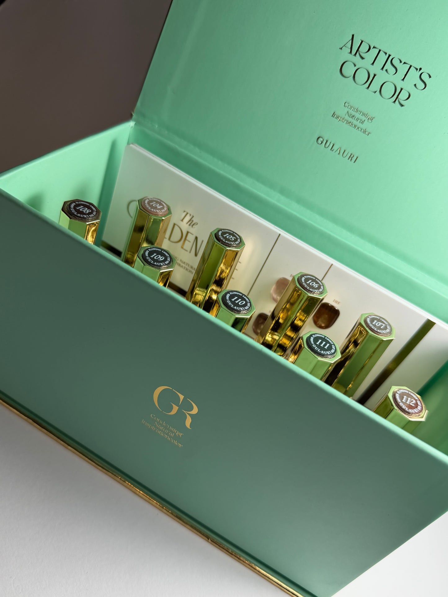 Amber cat eye set 9 colori + display espositore + calamita inclusa