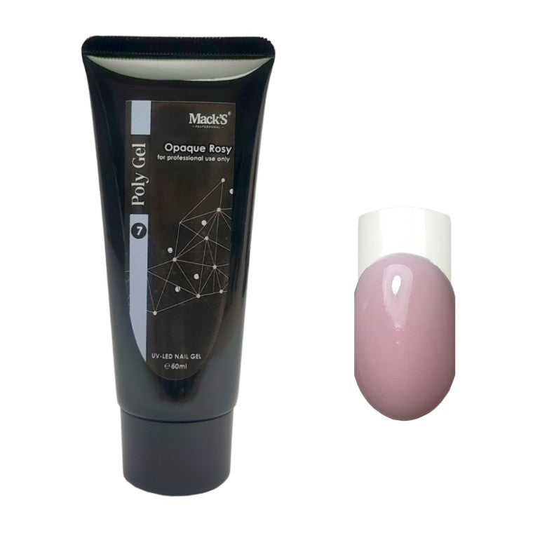 PolyGel Rosa Opaco 60ml - Macks