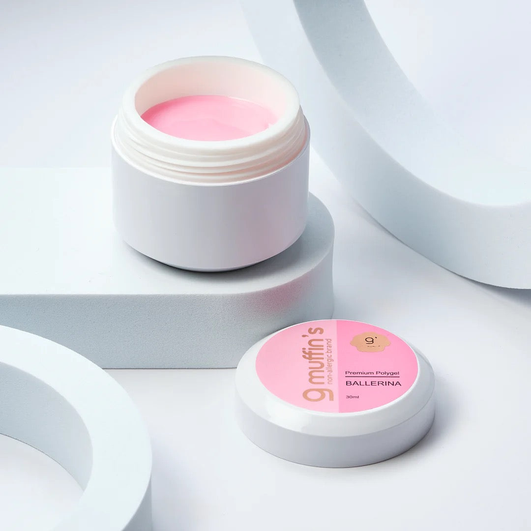 Premium Polygel - Ballerina, 30 ml, 9Muffins 