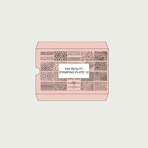 Nail stamp n'12 - Yas