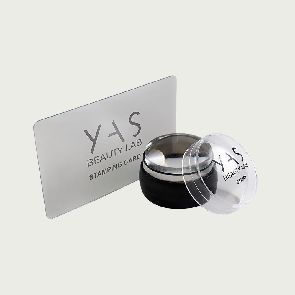 Stampino in silicone e Card - Yas