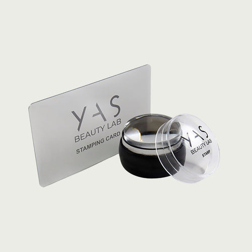 Stampino in silicone e Card - Yas