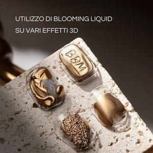 Effetti realizzabili con Blooming Liquid Gulauri - Sfumature artistiche e decorazioni nail art