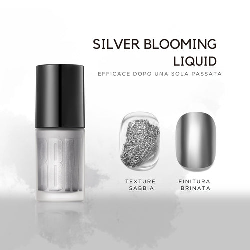 Silver Blooming Liquid Gulauri - Liquido per effetti artistici e sfumature nail art