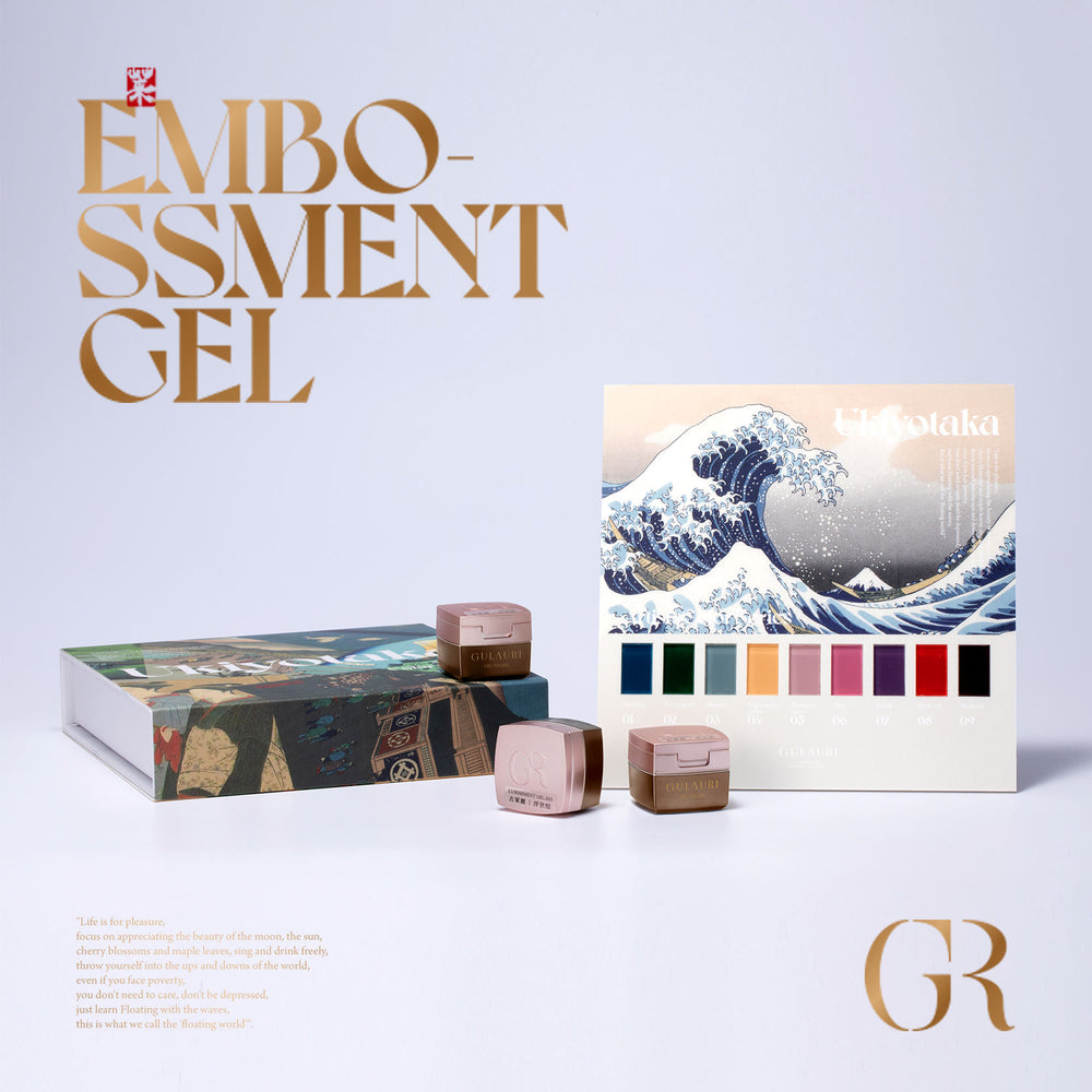 No wipe painting gel set 9 colori - Gulauri