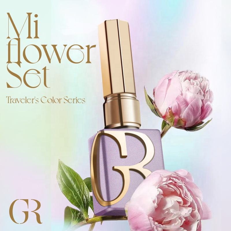 Mi flower polish gel set 9 colori - Gulauri