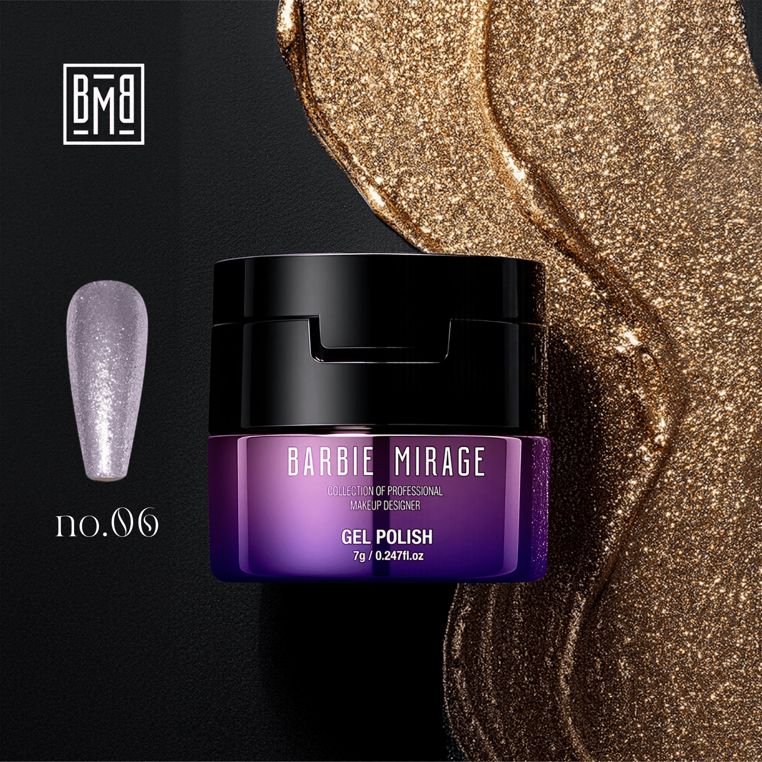 Platinum gel n°06 - Barbie Mirage