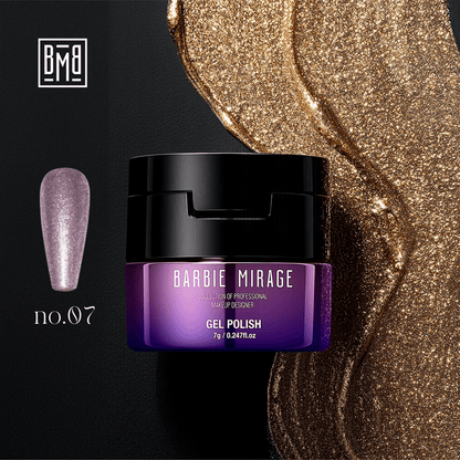 Platinum Gel n07 Barbie Mirage, gel costruttore professionale per unghie con ottima adesione e finitura duratura