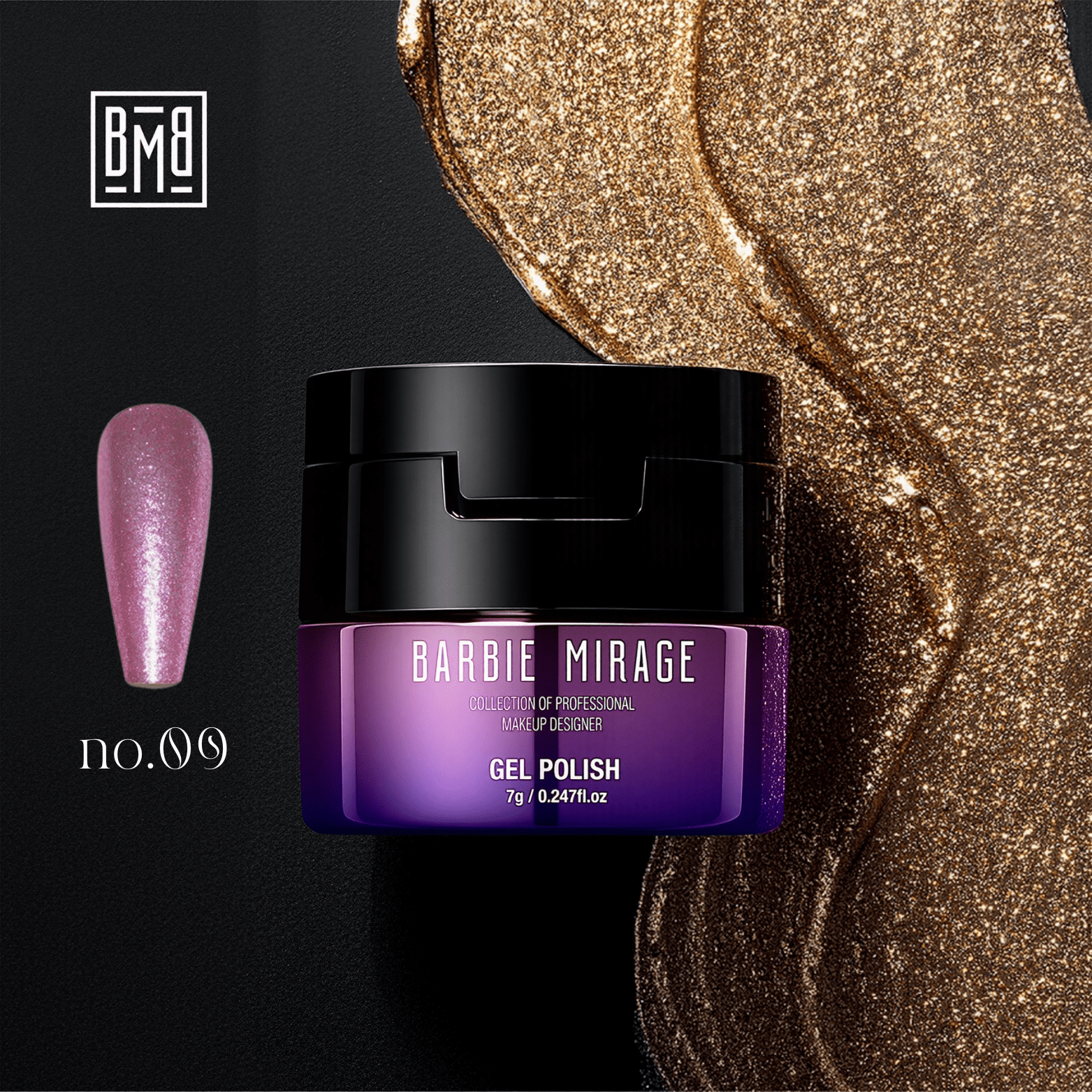 Platinum gel n°09 - Barbie Mirage