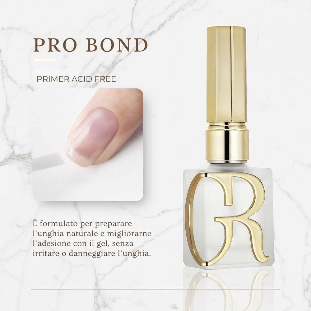 Pro Bond Gulauri, promotore di adesione per unghie naturali, ideale per preparazione prima di gel o semipermanente