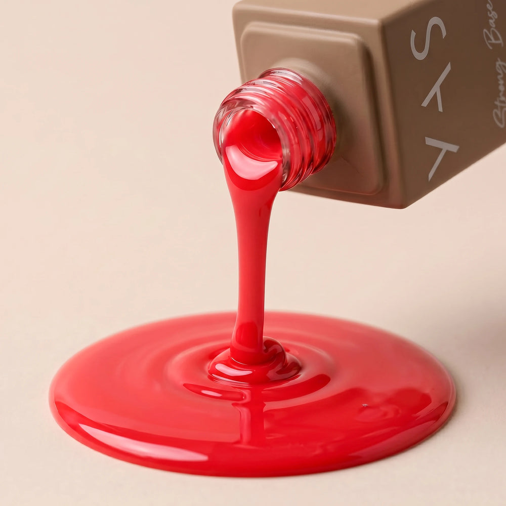 Color Liquid Polybase 13ml - Yas - Fiery Red