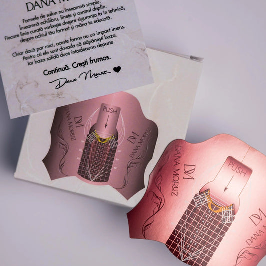 Cartine per unghie da salone 100 pcs - Dystinct