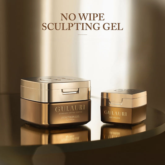 Sculpting Gel No Wipe Gulauri, gel modellante senza dispersione per decorazioni 3D e nail art precise